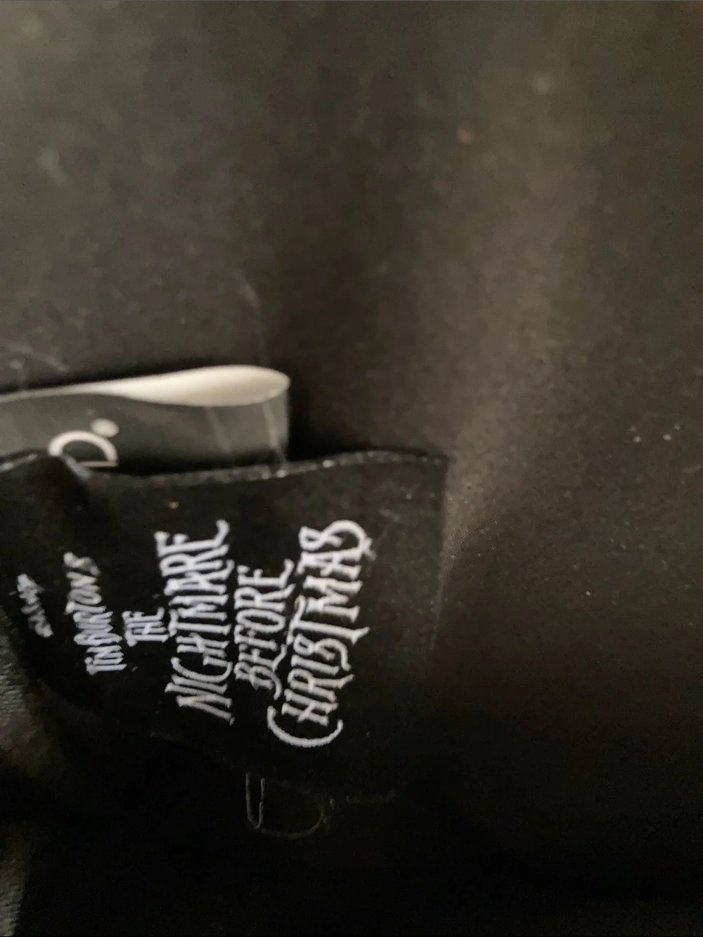 Black Glitter Mini Backpack